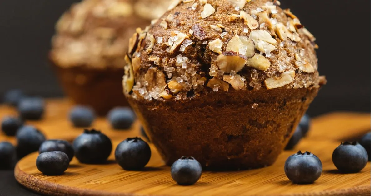 muffins mit heidelbeeren